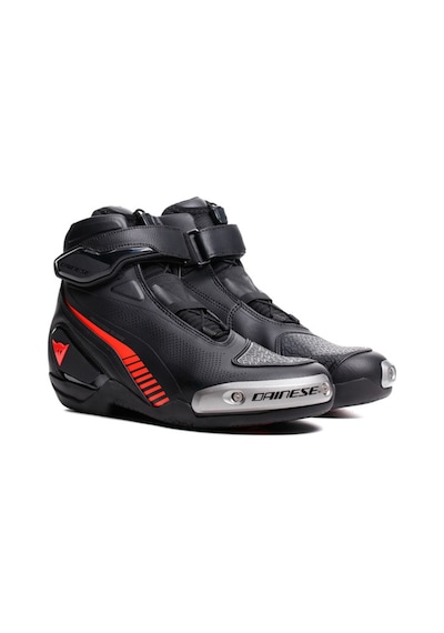 Dainese Daınese Ayakkabı/ Superya Shoes Black/red-fluo