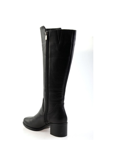 Bambi Siyah Leather Kadın Çizme K03586414003 Siyah