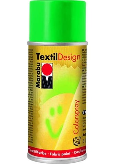 Marabu Textile Design 150Ml Spray Kumaş Boyası No:067 Rich Green