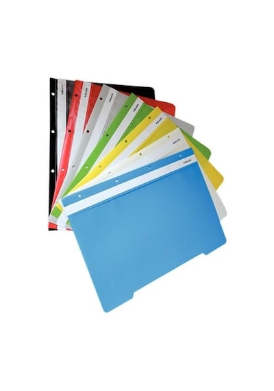 Esselte 4199 Plastik Telli Dosya 50 Li Gri