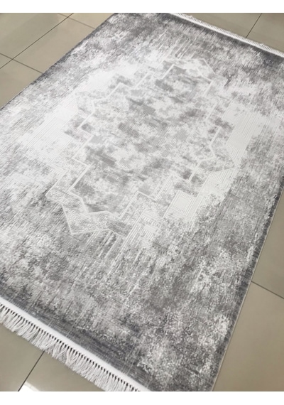 Merinos Halı Elegance 74429 096 Serisi Akrilik Salon Oturma Yatak Odası Halısı Gri - Krem