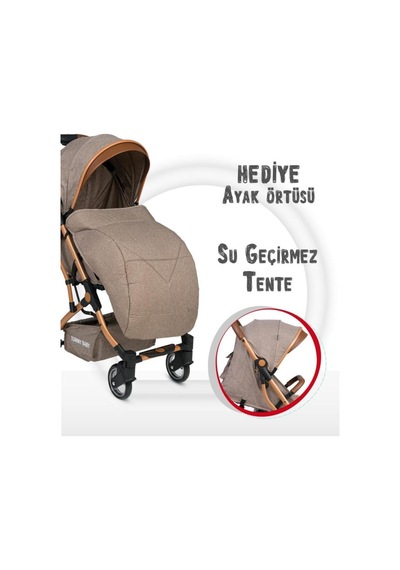 Tommybaby Gold Golf Kabin Bebek Arabası