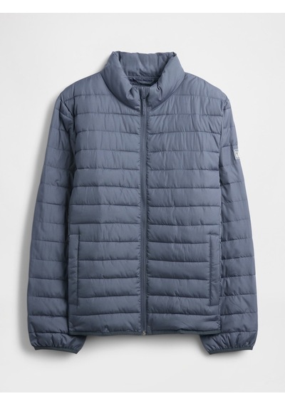 Gap V-frch Logo Ltwt Puffer Jkt Erkek Mavi Mont 790583000