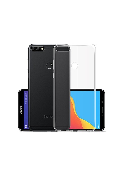 Adige Huawei Honor 7c Kılıf Kamera Korumalı Süper Silikon