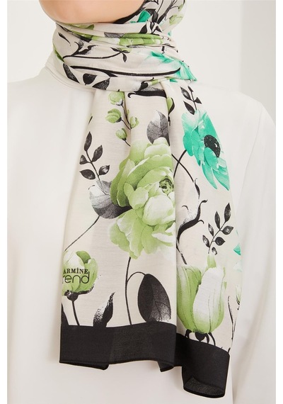 Armine Trend Modal Şal 6316 05 Çok Renkli
