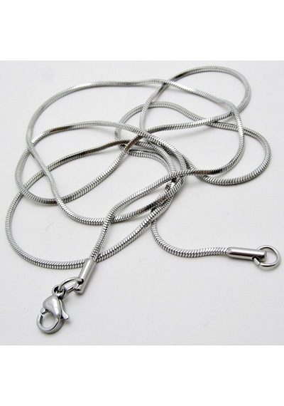 Küp Model Ince Snake Yılan Kolye Erkek Çelik Zincir Eck03K (390748055) Çelik