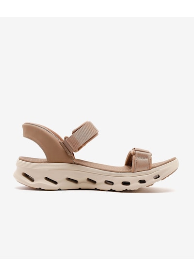 Skechers Go Walk Glıde-step 2.0 Sandal Kadın Bej Sandalet 141267 Tpe