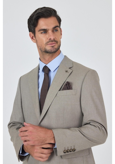 İmza Koyu Bej Mono Yaka Astarlı Çift Yırtmaç Esnek 4 Drop Comfort Fit Classic Takım Elbise 1001250160 Koyu Bej İmza Koyu Bej Mono Yaka Astarlı Çift Yırtmaç Esnek 4 Drop Comfort Fit Classic Takım Elbise 1001250160 Koyu Bej