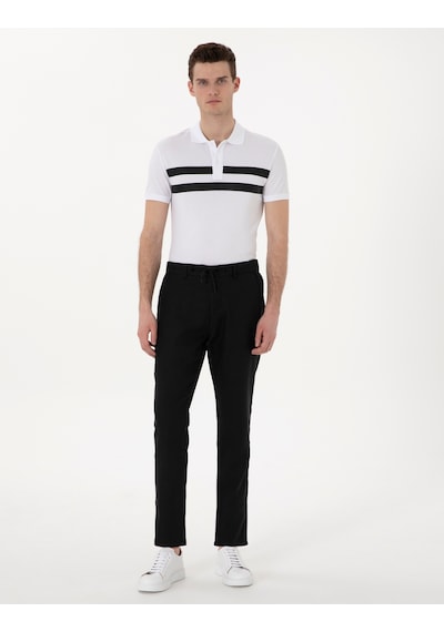 Pierre Cardin Erkek Siyah Pantolon Kanvas-chino 50301811-vr046 Siyah