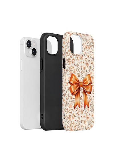 Velvoria Valestra Autumn Floral Bow Apple iPhone Uyumlu 15 Darbe Korumalı Kılıf Valestra Select - Autumn Floral Bow