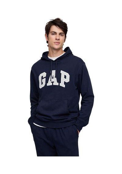 Gap Logo Fransız Havlu Kumaş Sweatshirt - 868453-9992 Lacivert