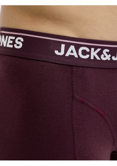 Jack & Jones Erkek 5'li Boxer Paketi - Timothy - 12294848 Winetasting