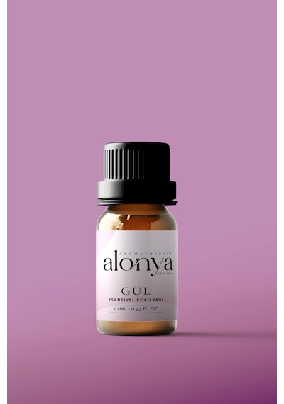 Gül Esansiyel Uçucu Koku Yağı Buhurdanlık Esansı Oda Kokusu Ve Aromaterapi Yağı 10 Ml Gül