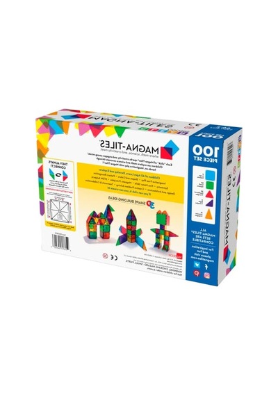 100 Parça Şeffaf Renkli Puzzle, Eğlenceli Oyun Deneyimi İçin