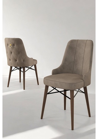 Zümra Serisi, Barok Ahşap Desen 80x132 Açılabilir Mdf Mutfak Masası Takımı 6 Adet Sandalye, Cappucino Zümra Serisi, Barok Ahşap Desen 80x132 Açılabilir Mdf Mutfak Masası Takımı 6 Adet Sandalye, Cappucino