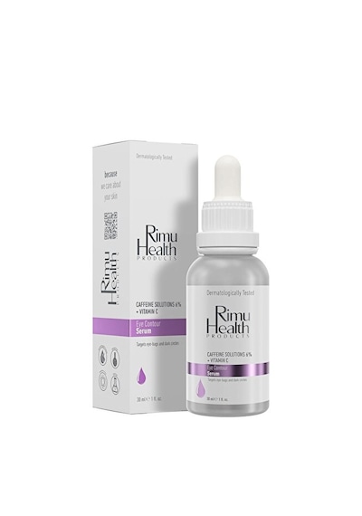 Rimu Health Products Göz Altı Aydınlatıcı Ve Kırışıklık Karşıtı Bakım Serumu Caffeine 6% - C Vitamin Rm000107