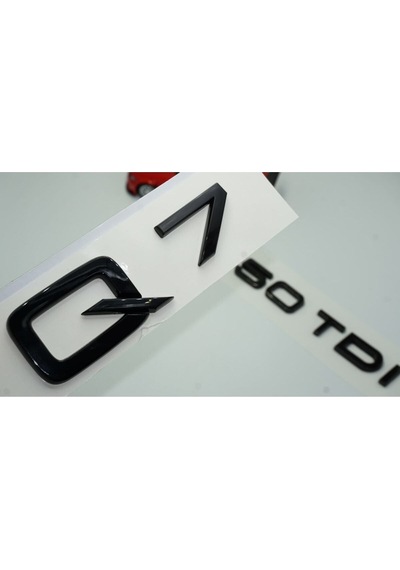 Audi Q7 50 Tdi Parlak Siyah Abs 3m 3d Bagaj Yazı Logo Ürün