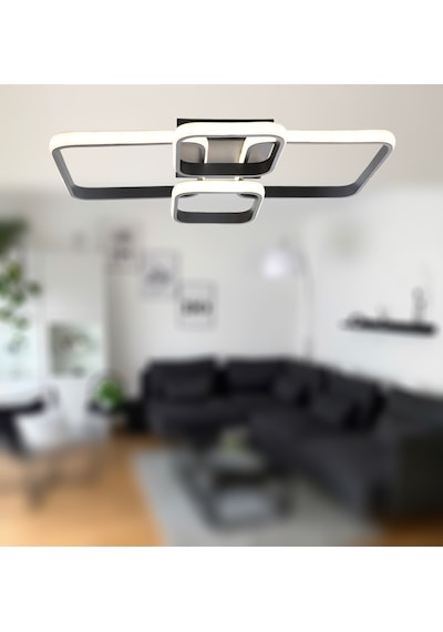 Tt500-4-sy Tt Aydınlatma Beyaz Işık Mat Siyah 4 Lü Led Avize Siyah