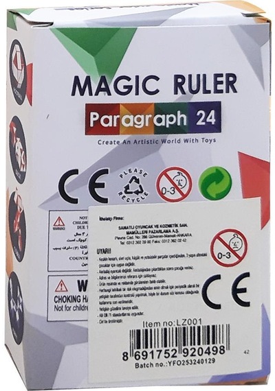 Samatlı Oyuncak Sihirli Bloklar Magic Ruler Lz001