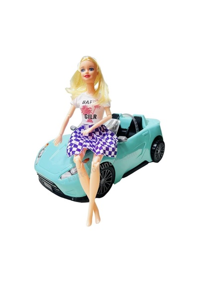 02612 - Cındy Car Bebekli Araba Lisinya