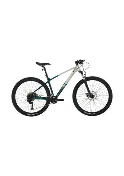 Bisan Bold 9.2 Erkek Dağ Bisikleti 48cm Hd 29 Jant 18 Vites Gri Koyu Yeşil Krom Çok Renkli