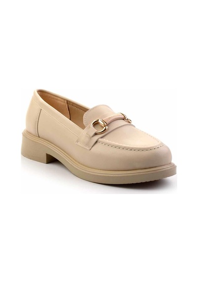 Bej Kadın Loafer Ayakkabı K01714130009 Bej
