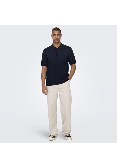 Only & Sons Wyler Life Erkek Lacivert Polo Tişört 22028606-dr Lacivert