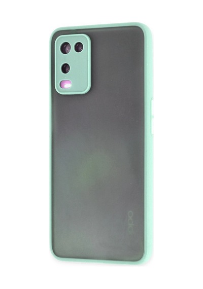 Newface - 491 - Oppo A54 4g Kılıf Montreal Silikon Kapak - Edntrend - - Turkuaz