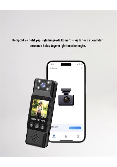 Kablosuz Wifi Bağlantılı Full Hd Mini Kamera Döngüsel Kayıt Ve Hareket Algılama Özellikli Çok Renkli
