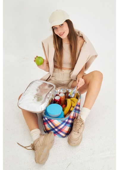 Superbag 22 Litre Piknik/kamp Çantası Sepeti. Termal Termos Çanta Sıcak-soğuk  Vera Çok Renkli