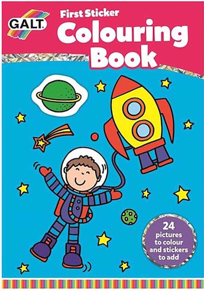 Galt İlk Çıkartma Boyama Kitabı 3 Yaş+