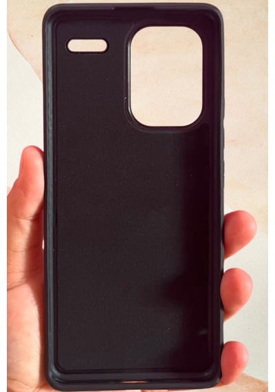Redmi Note 13 Pro Plus Yıldız Tozu Premium Siyah Silikon Kılıf