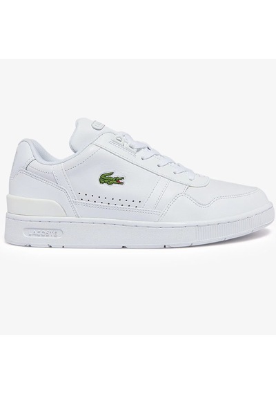 Lacoste T-clip Hakiki Deri Erkek Beyaz Sneaker Beyaz