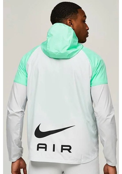 Nike Air Water Resistant Packable Hoodie Jacket Erkek Kapüşonlu Çanta Olabilen Suitici Spor Ceket Yeşil-beyaz Nike Air Water Resistant Packable Hoodie Jacket Erkek Kapüşonlu Çanta Olabilen Suitici Spor Ceket Yeşil-beyaz