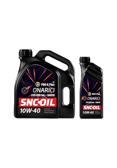 Snc Oil Icon Group 200.000 KM + Bakım Pro-S Plus XL Onarıcı 10W-40 Motor Yağı 4+1 L