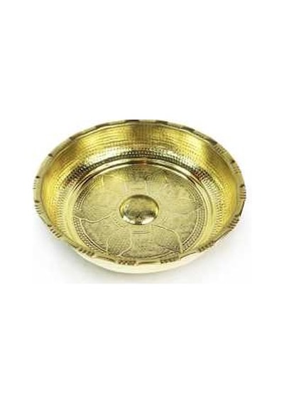 Sarı Bakır Hamam Tası Gold
