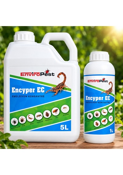 Enviropest Encyper Kene Akrep Pire Tahtakurusu İlacı 5 Lt