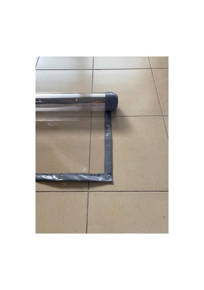 Profesyonel Her Ölçüde Şeffaf Branda Pvc 0.8 Mm Kuşgözü Kapsüllü - Kolay Montaj Şeffaf Profesyonel Her Ölçüde Şeffaf Branda Pvc 0.8 Mm Kuşgözü Kapsüllü - Kolay Montaj Şeffaf