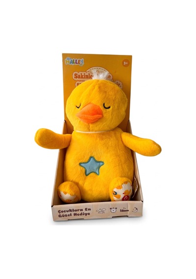 Pl50123 28 Cm Işıklı Müzikli Peluş Oyuncak Peluş Duygusal