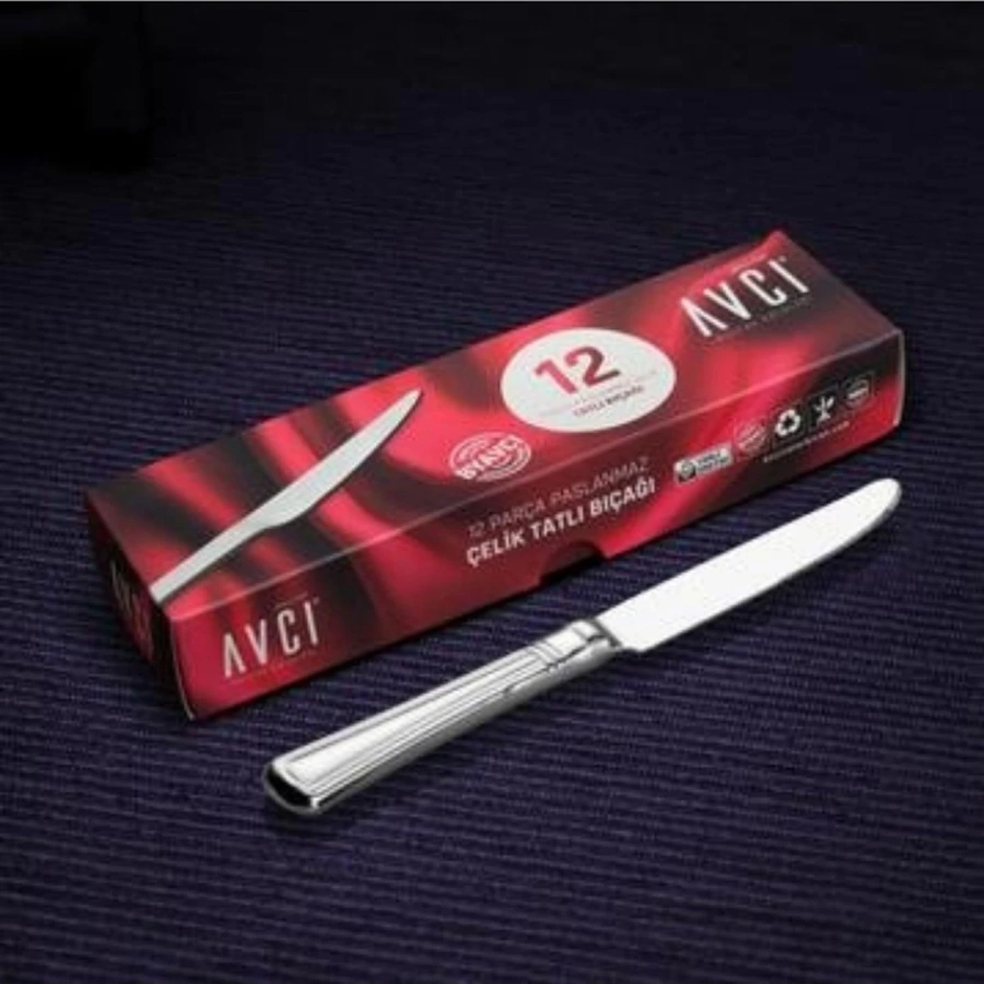 Avcı Avc117 Narin Tatlı Bıçağı 12'li