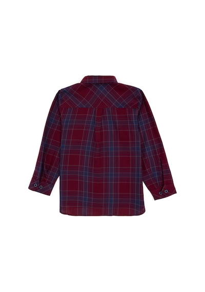U.s. Polo Assn. Kız Çocuk Kırmızı Gömlek Desenli 50297470-vr030 Kırmızı