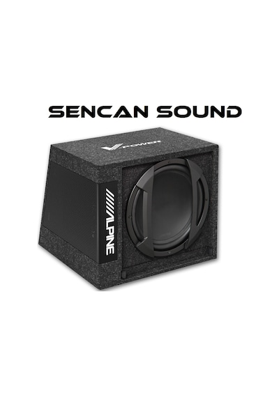 Alpine Swd-355 30 Cm Kabinli Aktif Anfili Subwoofer