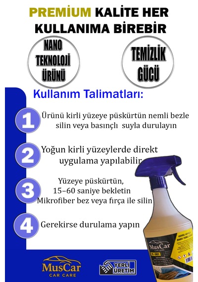 Genel Amaçlı Nano Temizleyici