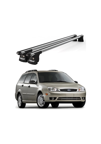 Trio-ı Ford Mondeo Kombi 2001-2007 Uyumlu Kilitli Ara Atkı 120cm Port Bagaj Tavan Barı
