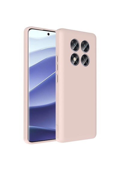 Xiaomi Redmi Note 14 Pro 4g Kılıf Kamera Korumalı Kartlık Hazneli Zore Vitra Kapak Pembe