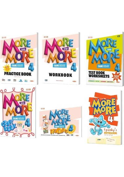 Kurmay Elt 2025 4. Sınıf More More Practice Book + Test Book + Speakys Akıllı Defter