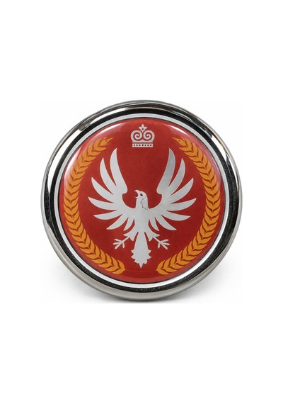 Çift Kartal Desenli Elite Arma 4 Cm Araç Motor Bisiklet Sticker