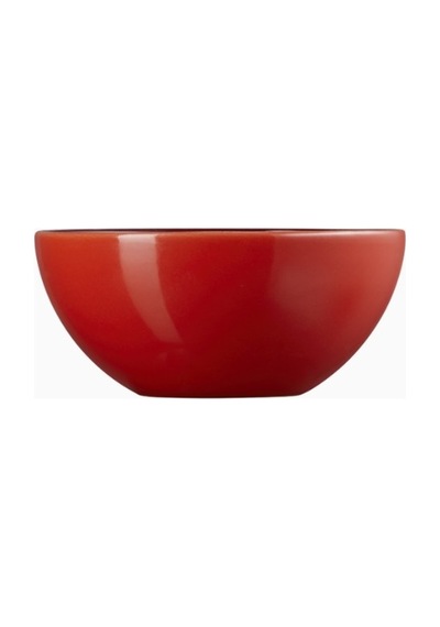 Le Creuset Seramik Şık Tasarım Atıştırmalık Kasesi Kırmızı