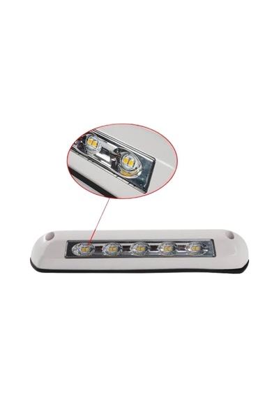 Shuıvan Dış Led Aydınlatma 12v Beyaz Kasa - Beyaz Işık-1072