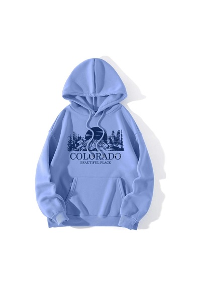 Unisex Colorado Bebe Mavisi Oversize Sweatshirt Bebe Mavisi